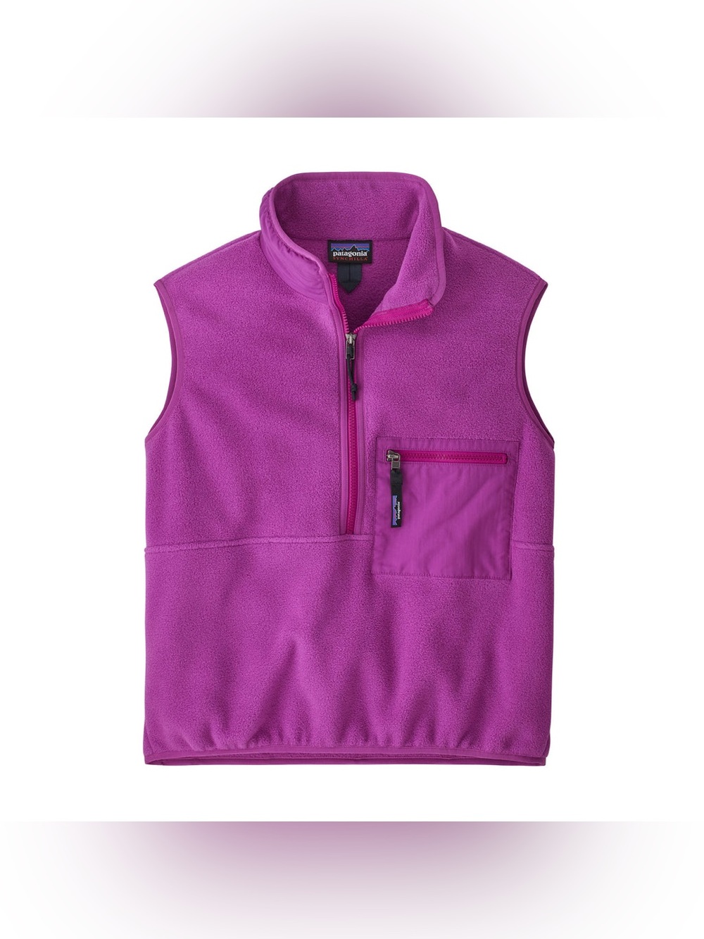 Patagonia Womens Synchilla Vest - Amaranth Pink - Medium